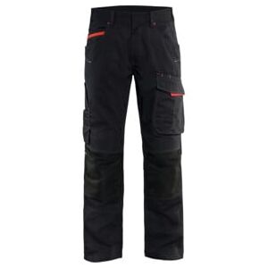 BLAKLÄDER Pantalon de service femme Service Plus, noir/rouge, taille DE : 38 (719513309956C38) - Publicité BLAKLÄDER Pantalon de service femme Service Plus, noir/rouge, taille DE : 38 (719513309956C38) - Publicité
