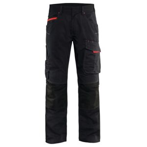 BLAKLÄDER Pantalon de service femme Service Plus, noir/rouge, taille DE : 46 (719513309956C46) - Publicité BLAKLÄDER Pantalon de service femme Service Plus, noir/rouge, taille DE : 46 (719513309956C46) - Publicité