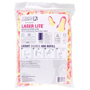 Bouchons de protection auditive Laser Lite EN 352-2 SNR 35 dB recharge 200 PA/pk. ; Honeywell (1013047) - Publicité Bouchons de protection auditive Laser Lite EN 352-2 SNR 35 dB recharge 200 PA/pk. ; Honeywell (1013047) - Publicité