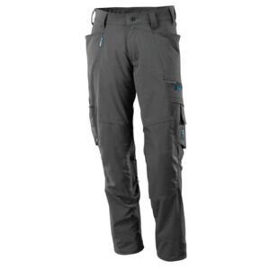Mascot Pantalon avec poches genouillères, tissu extensible, taille 82C52, anthracite foncé (17179-311-18-82C52) - Publicité Mascot Pantalon avec poches genouillères, tissu extensible, taille 82C52, anthracite foncé (17179-311-18-82C52) - Publicité