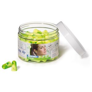 Moldex Bouchons d'oreille jetables Pura-Fit, 50 paires en boîte plastique SNR 36 dB (7705) - Publicité Moldex Bouchons d'oreille jetables Pura-Fit, 50 paires en boîte plastique SNR 36 dB (7705) - Publicité