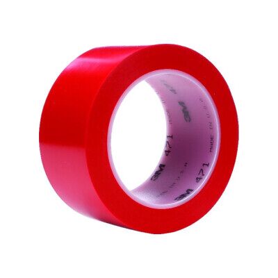 3M Ruban adhésif PVC souple 471 F, Rouge, 25 mm x 33 m (7100260579) - Publicité 3M Ruban adhésif PVC souple 471 F, Rouge, 25 mm x 33 m (7100260579) - Publicité