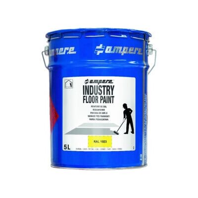 a.m.p.e.r.e Peinture pour sols - Jaune - 5L - Peinture de sol - Publicité a.m.p.e.r.e Peinture pour sols - Jaune - 5L - Peinture de sol - Publicité
