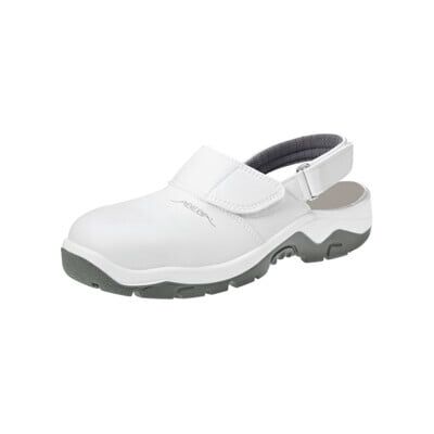 ABEBA Chaussures de sécurité, sabots blanc/gris 2120, SB, Pointure UE : 38 (092953 38) - Publicité ABEBA Chaussures de sécurité, sabots blanc/gris 2120, SB, Pointure UE : 38 (092953 38) - Publicité
