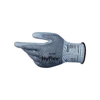 Gants de travail Ansell HyFlex 11-754 Gris - Résistance à la coupe - Publicité Gants de travail Ansell HyFlex 11-754 Gris - Résistance à la coupe - Publicité