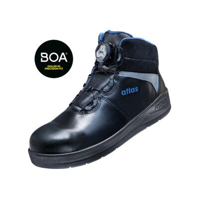 Atlas Chaussure de sécurité montante THERMOTECH 9800 BOA HI HRO - S3 - W10 - T41 (42600-41) - Publicité Atlas Chaussure de sécurité montante THERMOTECH 9800 BOA HI HRO - S3 - W10 - T41 (42600-41) - Publicité
