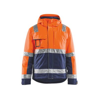 BLAKLÄDER Blouson d'hiver de signalisation, orange / bleu marine, Taille unisexe: M (487019875389M) - Publicité BLAKLÄDER Blouson d'hiver de signalisation, orange / bleu marine, Taille unisexe: M (487019875389M) - Publicité