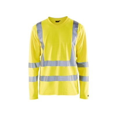 Blakläder Polo de signalisationà manches longues, jaune, Taille unisexe: L (338110703300L) - Publicité Blakläder Polo de signalisationà manches longues, jaune, Taille unisexe: L (338110703300L) - Publicité