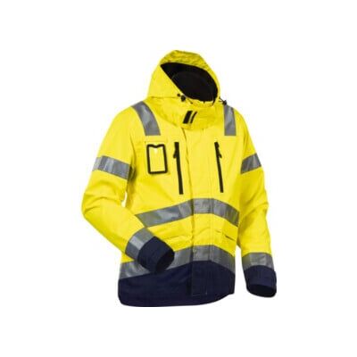 Blakläder Veste fonctionnelle de signalisation, jaune / bleu marine, Taille unisexe: L (483719773389L) - Publicité Blakläder Veste fonctionnelle de signalisation, jaune / bleu marine, Taille unisexe: L (483719773389L) - Publicité