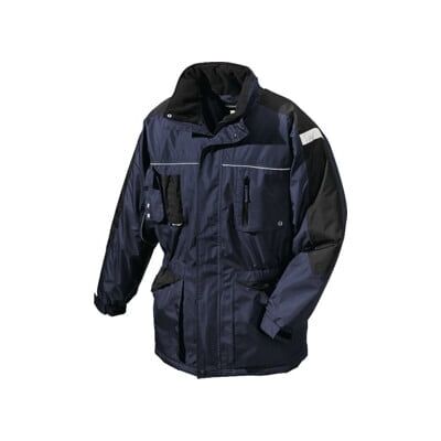 Blouson d'hiver AALBORG taille XL marine/noir 100 % PES BIG (4136-XL) - Publicité Blouson d'hiver AALBORG taille XL marine/noir 100 % PES BIG (4136-XL) - Publicité