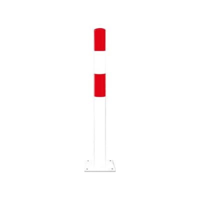 Poste de protection contre les chocs - Rouge / Blanc - 1200mm - Publicité Poste de protection contre les chocs - Rouge / Blanc - 1200mm - Publicité