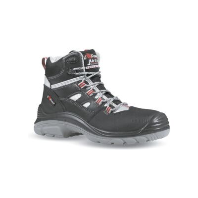 Bottes de sécurité Cross taille 44 noir/gris/rouge cuir velours / matériau mesh ; U-POWER (0UC10014) - Publicité Bottes de sécurité Cross taille 44 noir/gris/rouge cuir velours / matériau mesh ; U-POWER (0UC10014) - Publicité