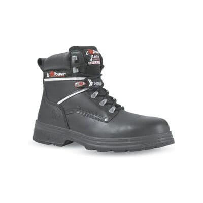 Bottes de sécurité Performance T. 41 noir cuir lisse S3 SRC CI EN ISO 20345 ; U-POWER (0UM10054) - Publicité Bottes de sécurité Performance T. 41 noir cuir lisse S3 SRC CI EN ISO 20345 ; U-POWER (0UM10054) - Publicité