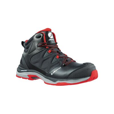 Bottes de sécurité ULTRATRAIL BLACK MID MID taille 41 noir/cuir rouge ; ISM (63.620.0-41) - Publicité Bottes de sécurité ULTRATRAIL BLACK MID MID taille 41 noir/cuir rouge ; ISM (63.620.0-41) - Publicité