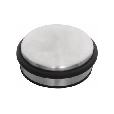 Butée de porte Puck Intersteel - Acier inoxydable mat - 90x43mm - Publicité Butée de porte Puck Intersteel - Acier inoxydable mat - 90x43mm - Publicité