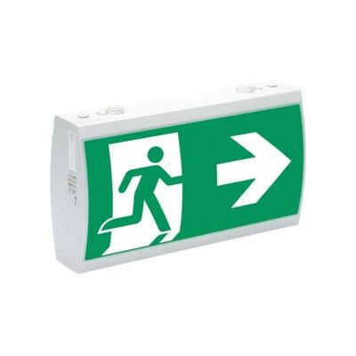 Ceag LED lampe de signalisation de secours RAL7035 IP41 SV EURO 2-1/D LED ; Eaton (40071349398) - Publicité Ceag LED lampe de signalisation de secours RAL7035 IP41 SV EURO 2-1/D LED ; Eaton (40071349398) - Publicité