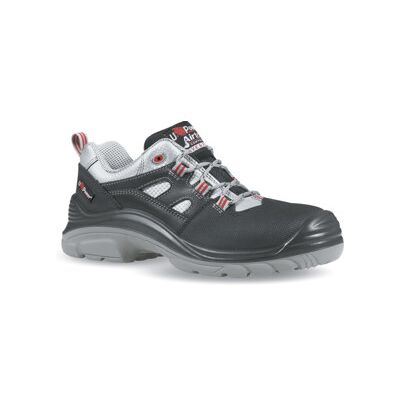 Chaussure de sécurité Corner taille 44 noir/gris/rouge cuir lisse S3 SRC EN ISO ; U-POWER (0UC20014) - Publicité Chaussure de sécurité Corner taille 44 noir/gris/rouge cuir lisse S3 SRC EN ISO ; U-POWER (0UC20014) - Publicité