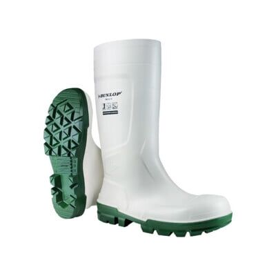 Dunlop Bottes WORK-IT BLANC PVC, SRC LO LG S4 T43 (NB1JB01.43) - Publicité Dunlop Bottes WORK-IT BLANC PVC, SRC LO LG S4 T43 (NB1JB01.43) - Publicité