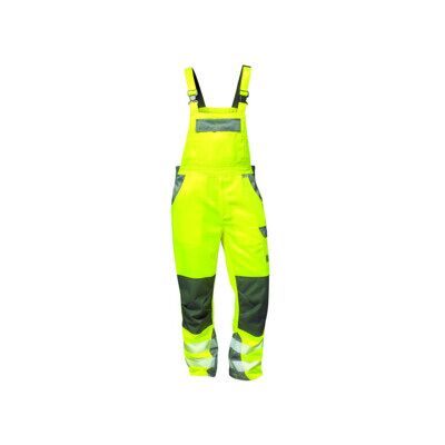 Elysee Pantalon de travail Colmar, T. 58, jaune/gris - Publicité Elysee Pantalon de travail Colmar, T. 58, jaune/gris - Publicité