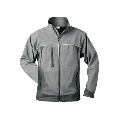 Elysee Veste Beta, Softshell, T. 3XL, gris/noir - Publicité Elysee Veste Beta, Softshell, T. 3XL, gris/noir - Publicité