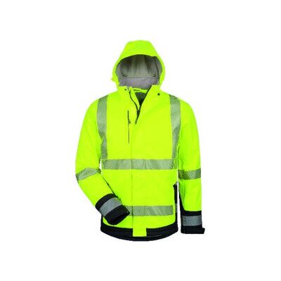 Elysee Veste de sécurité Melvin, Softshell, T. S, jaune/noir - Publicité Elysee Veste de sécurité Melvin, Softshell, T. S, jaune/noir - Publicité