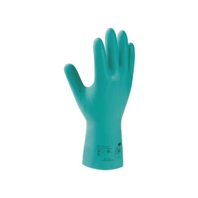 Gant protection chimique Camatril Velours 730 T. 10 vert EN 388, EN 374 cat. III ; Honeywell (730/10) - Publicité Gant protection chimique Camatril Velours 730 T. 10 vert EN 388, EN 374 cat. III ; Honeywell (730/10) - Publicité
