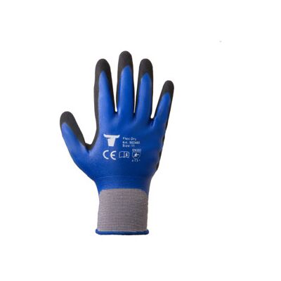 Gants de montage Flex Dry avec revêtement en nitrile STIER, bleus/noirs, taille 11 12x (902488) - Publicité Gants de montage Flex Dry avec revêtement en nitrile STIER, bleus/noirs, taille 11 12x (902488) - Publicité