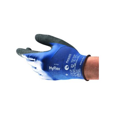 Gants HyFlex 11-925 T. 9 bleu Spandex / tissu de nylon avec nitrile EN 388 cat. ; Ansell Health Care (11-925-9) - Publicité Gants HyFlex 11-925 T. 9 bleu Spandex / tissu de nylon avec nitrile EN 388 cat. ; Ansell Health Care (11-925-9) - Publicité