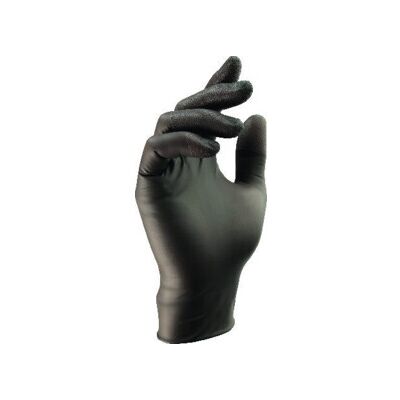Gants jetables TouchNTuff 93-250 taille 7,5-8 anthracite nitrile EN 374 cat. III ; Ansell Health Care (93-250-7,5) - Publicité Gants jetables TouchNTuff 93-250 taille 7,5-8 anthracite nitrile EN 374 cat. III ; Ansell Health Care (93-250-7,5) - Publicité