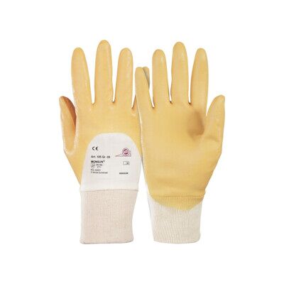 Gants Monsun 105 taille 10 curry tricot de coton avec nitrile EN 388 cat. II ; Honeywell (105/10) - Publicité Gants Monsun 105 taille 10 curry tricot de coton avec nitrile EN 388 cat. II ; Honeywell (105/10) - Publicité