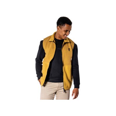 Gilet en polaire sherpa STIER, Couleur Marron ocre, Taille L, coton organique (905883) - Publicité Gilet en polaire sherpa STIER, Couleur Marron ocre, Taille L, coton organique (905883) - Publicité