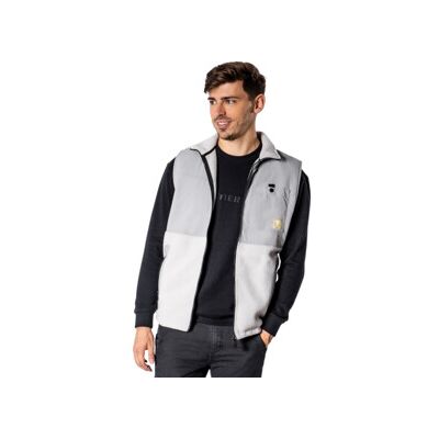 Gilet en polaire sherpa STIER, Couleur Gris, Taille XL, coton organique (905889) - Publicité Gilet en polaire sherpa STIER, Couleur Gris, Taille XL, coton organique (905889) - Publicité