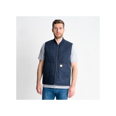 Gilet matelassé STIER Heavy Work, Couleur Bleu foncé, Taille L, coton organique (906704) - Publicité Gilet matelassé STIER Heavy Work, Couleur Bleu foncé, Taille L, coton organique (906704) - Publicité