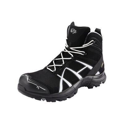 Haix Chaussures hautesà lacets noires/argent Black Eagle Safety 40 Mid ESD, S3, Pointure UE: 36 (610019 GR. 36) - Publicité Haix Chaussures hautesà lacets noires/argent Black Eagle Safety 40 Mid ESD, S3, Pointure UE: 36 (610019 GR. 36) - Publicité
