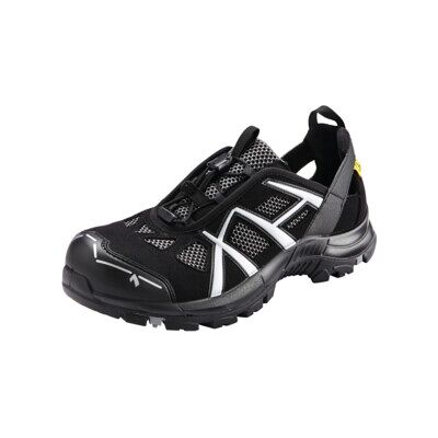 Haix Sandales noires/argent Black Eagle Safety 61 Low ESD, S1P, Pointure UE: 37 (610005 GR. 37) - Publicité Haix Sandales noires/argent Black Eagle Safety 61 Low ESD, S1P, Pointure UE: 37 (610005 GR. 37) - Publicité