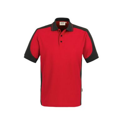 Hakro Polo-Shirt Contrast Performance, rouge, taille unisexe : XL (839-002/XL) - Publicité Hakro Polo-Shirt Contrast Performance, rouge, taille unisexe : XL (839-002/XL) - Publicité
