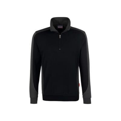 Hakro Sweat-shirt zippé Contrast Performance, noir, taille unisexe : S (476-005/S) - Publicité Hakro Sweat-shirt zippé Contrast Performance, noir, taille unisexe : S (476-005/S) - Publicité