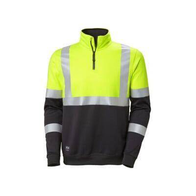 Helly Hansen Sweat-shirt de sécurité zippé, jaune, T. S (79257_369_S) - Publicité Helly Hansen Sweat-shirt de sécurité zippé, jaune, T. S (79257_369_S) - Publicité