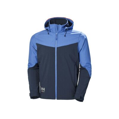Helly Hansen Veste Softshell Oxford, marine/pierre, T. L (74290_595_L) - Publicité Helly Hansen Veste Softshell Oxford, marine/pierre, T. L (74290_595_L) - Publicité