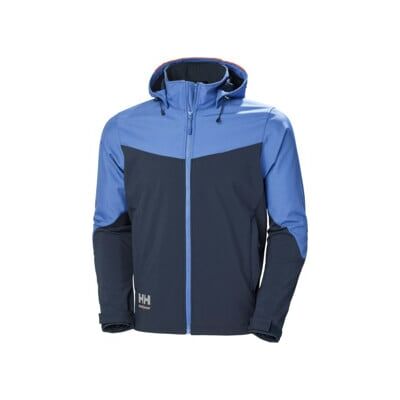 Helly Hansen Veste Softshell Oxford, marine/pierre, T. S (74290_595_S) - Publicité Helly Hansen Veste Softshell Oxford, marine/pierre, T. S (74290_595_S) - Publicité