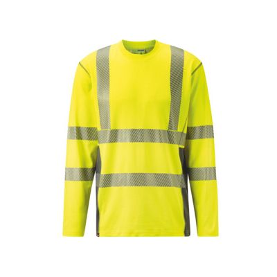 HOLEX Polo de signalisation à manches longues, Jaune, Taille unisexe: L (091662 L) - Publicité HOLEX Polo de signalisation à manches longues, Jaune, Taille unisexe: L (091662 L) - Publicité