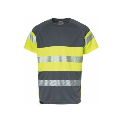 HOLEX T-shirt de signalisation, Gris / jaune, Taille unisexe: 2XL (091656 2XL) - Publicité HOLEX T-shirt de signalisation, Gris / jaune, Taille unisexe: 2XL (091656 2XL) - Publicité
