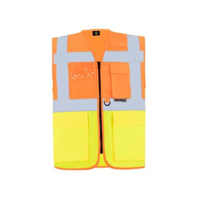 Gilet de Sécurité Korntex - Orange Signal - S-3XL - Gilet de Sécurité - Publicité Gilet de Sécurité Korntex - Orange Signal - S-3XL - Gilet de Sécurité - Publicité