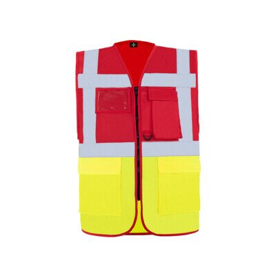 Korntex KX810 Gilet de Sécurité Rouge - Gilet de Sécurité - Publicité Korntex KX810 Gilet de Sécurité Rouge - Gilet de Sécurité - Publicité