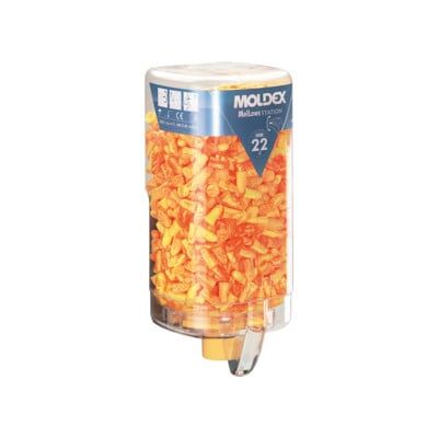 Moldex Bouchons d'oreille jetables MelLows en MoldexStation, grands SNR 22 dB (7650) - Publicité Moldex Bouchons d'oreille jetables MelLows en MoldexStation, grands SNR 22 dB (7650) - Publicité