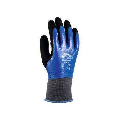Nitras Paire de gants 3550 // OIL GRIP, Taille des gants: 11 (3550/11) - Publicité Nitras Paire de gants 3550 // OIL GRIP, Taille des gants: 11 (3550/11) - Publicité