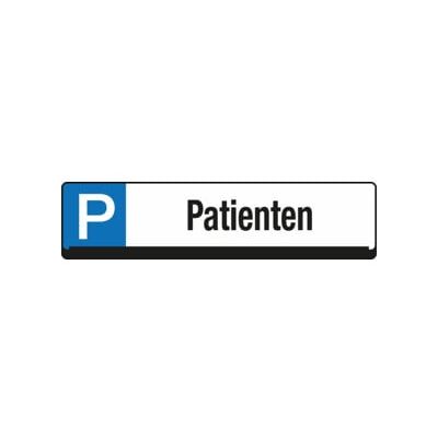 Panneau de réservation de parking Eichner Patients (9219-00275) - Publicité Panneau de réservation de parking Eichner Patients (9219-00275) - Publicité