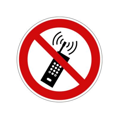 Panneau d'interdiction de la téléphonie mobile Eichner PVC (9225-10070-020) - Publicité Panneau d'interdiction de la téléphonie mobile Eichner PVC (9225-10070-020) - Publicité