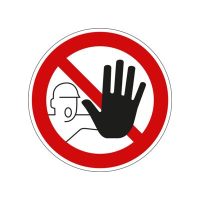 Panneau d'interdiction Eichner Accès interdit aux personnes non autorisées 31,5 cm (9225-10114-031) - Publicité Panneau d'interdiction Eichner Accès interdit aux personnes non autorisées 31,5 cm (9225-10114-031) - Publicité