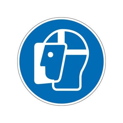 Panneau d'obligation d'utiliser une protection faciale Eichner (9225-11070-010) - Publicité Panneau d'obligation d'utiliser une protection faciale Eichner (9225-11070-010) - Publicité